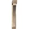 Ekena Millwork Thorton Traditional Rough Sawn Bracket w/ Offset Brace, Douglas Fir, 6"W x 36"D x 40"H BKT0604X36X40THR01RDF - alternate 2